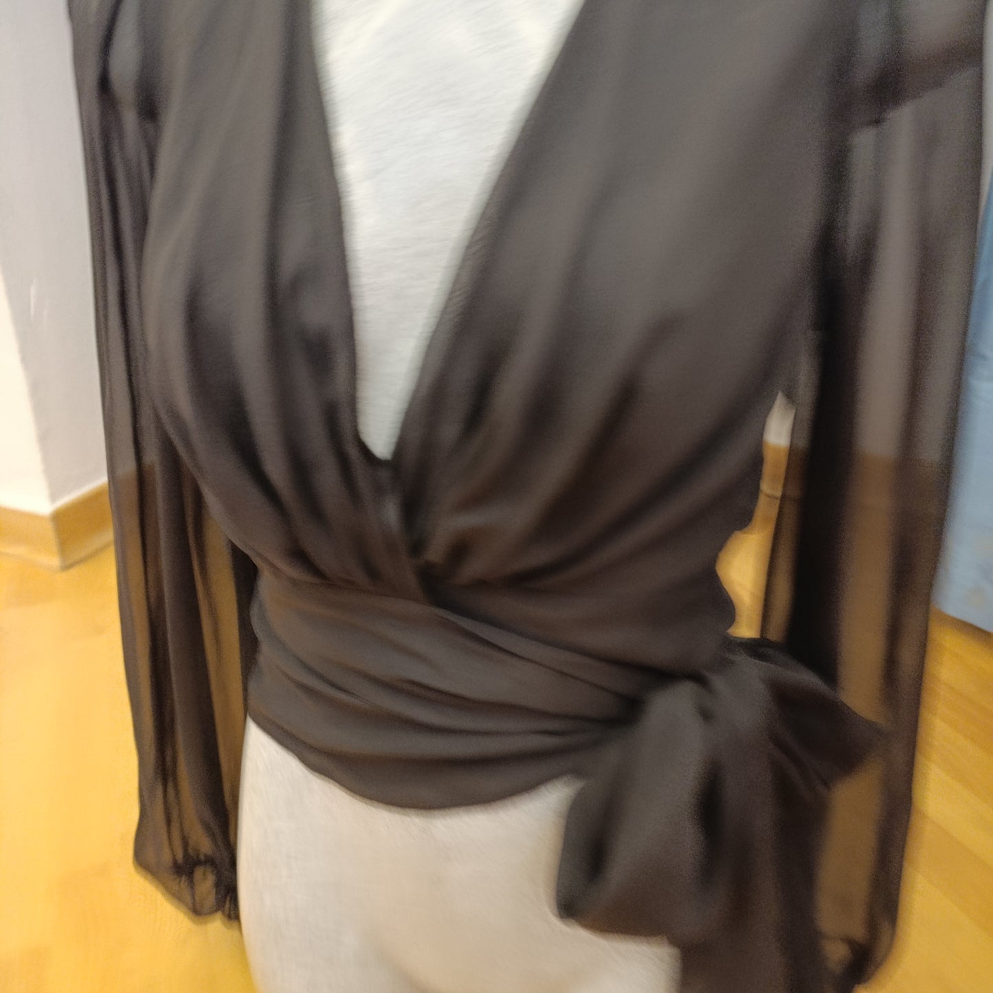 Blusa Elisabetta Franchi nuova con cartellino tg 38 in seta