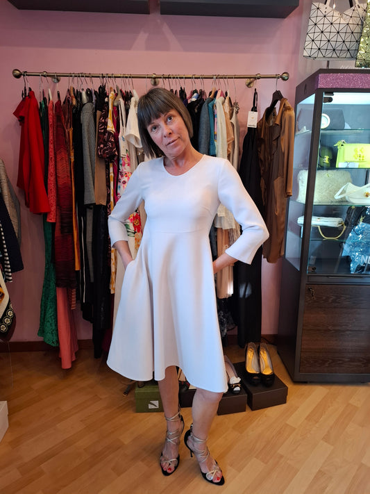 Abito twinset xs bianco
