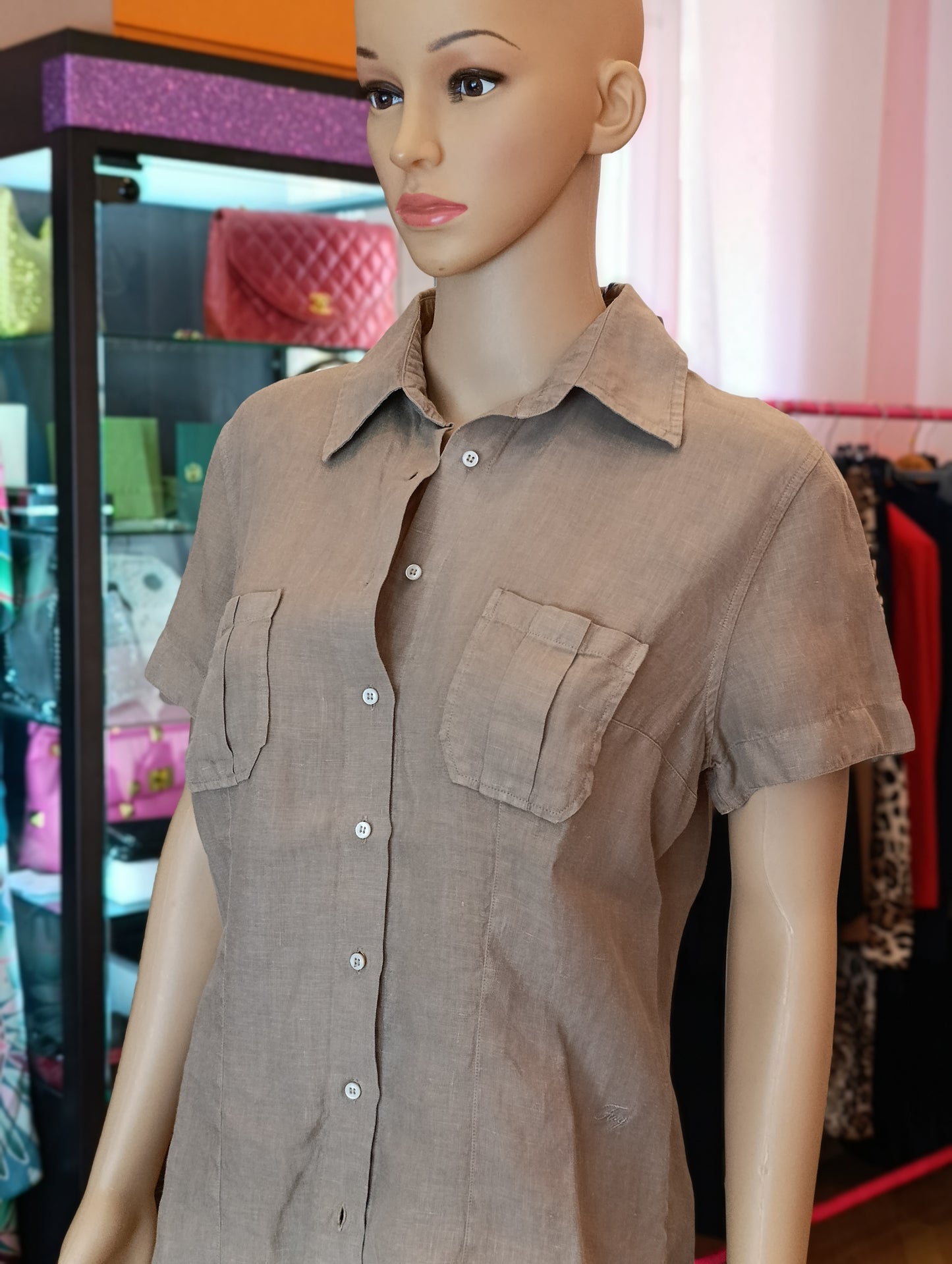 Camicia Fay tg 50 in Lino