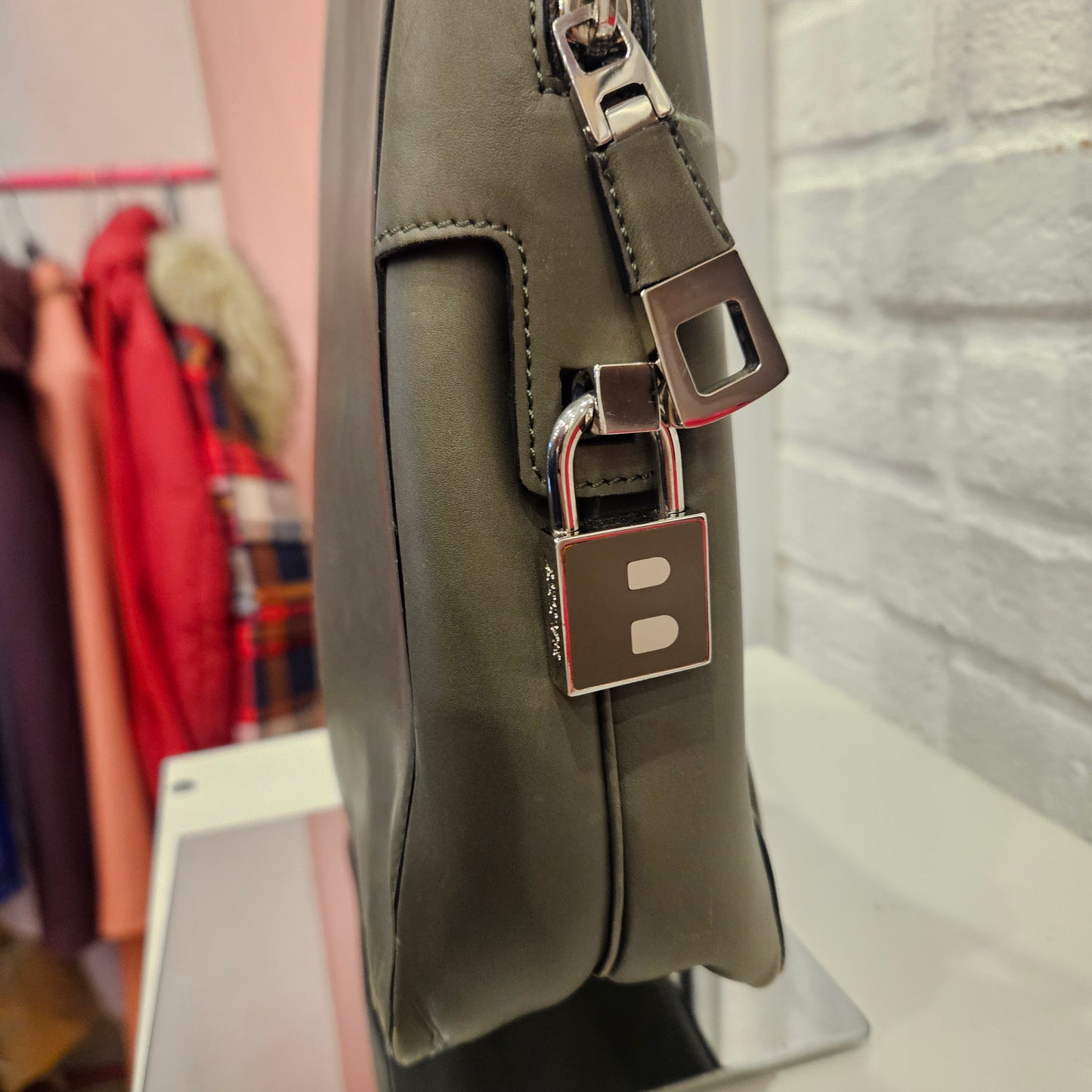 Borsa vintage a spalla Bally