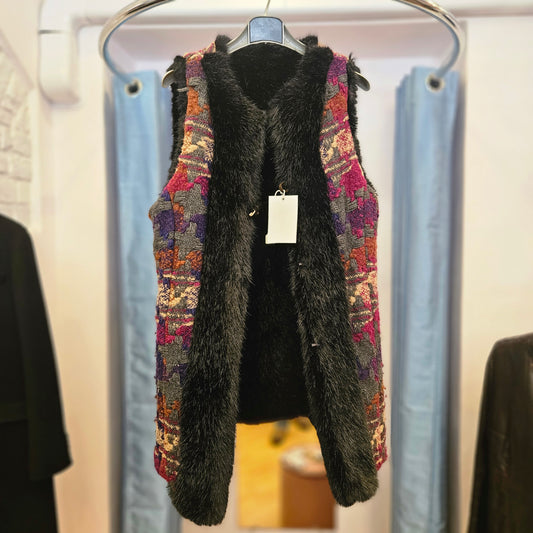Gilet ecopelliccia tg M