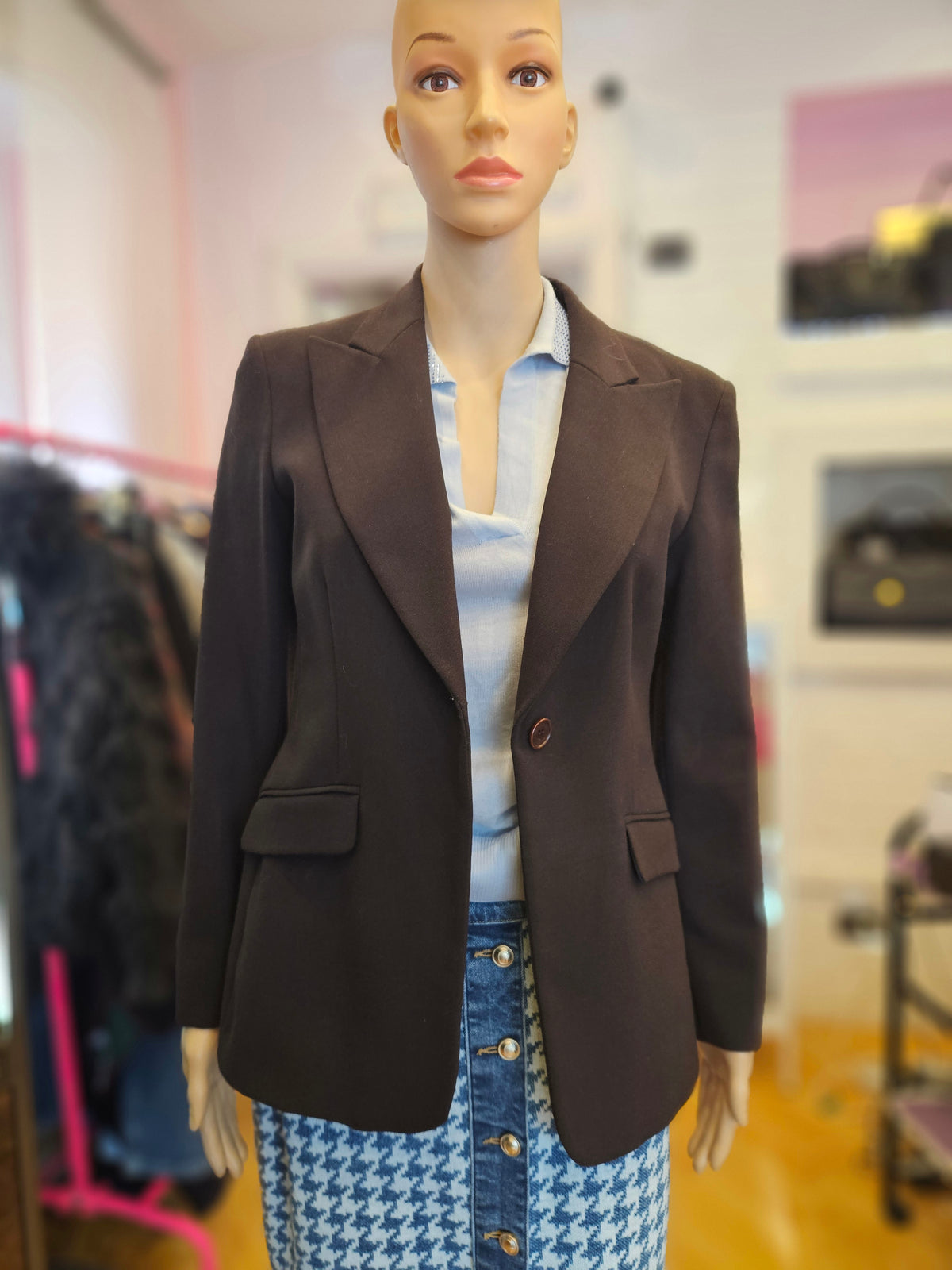 Blazer Moschino Jeans tg 40 marrone