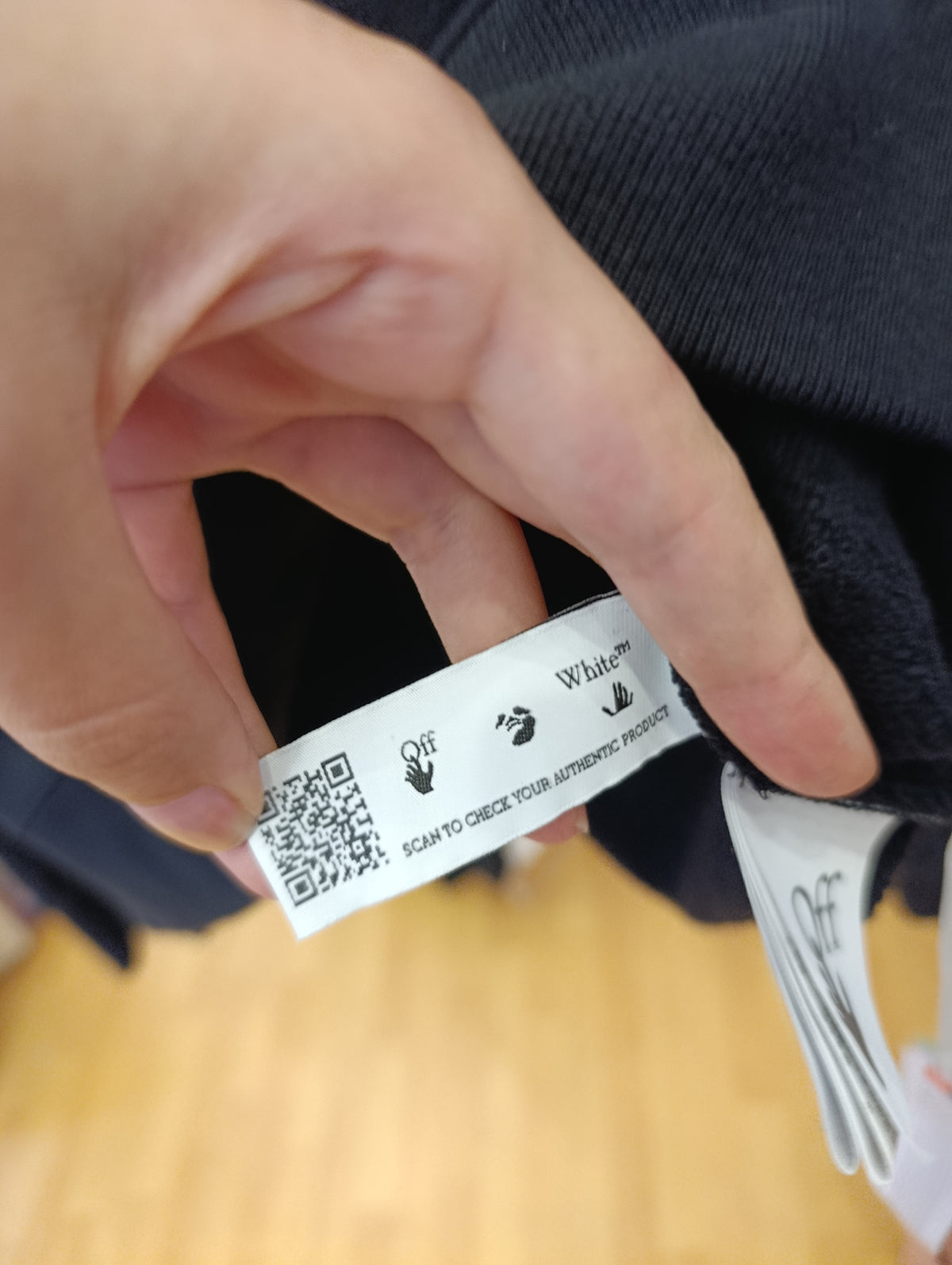 Felpa off White tg XL nuova con cartellino