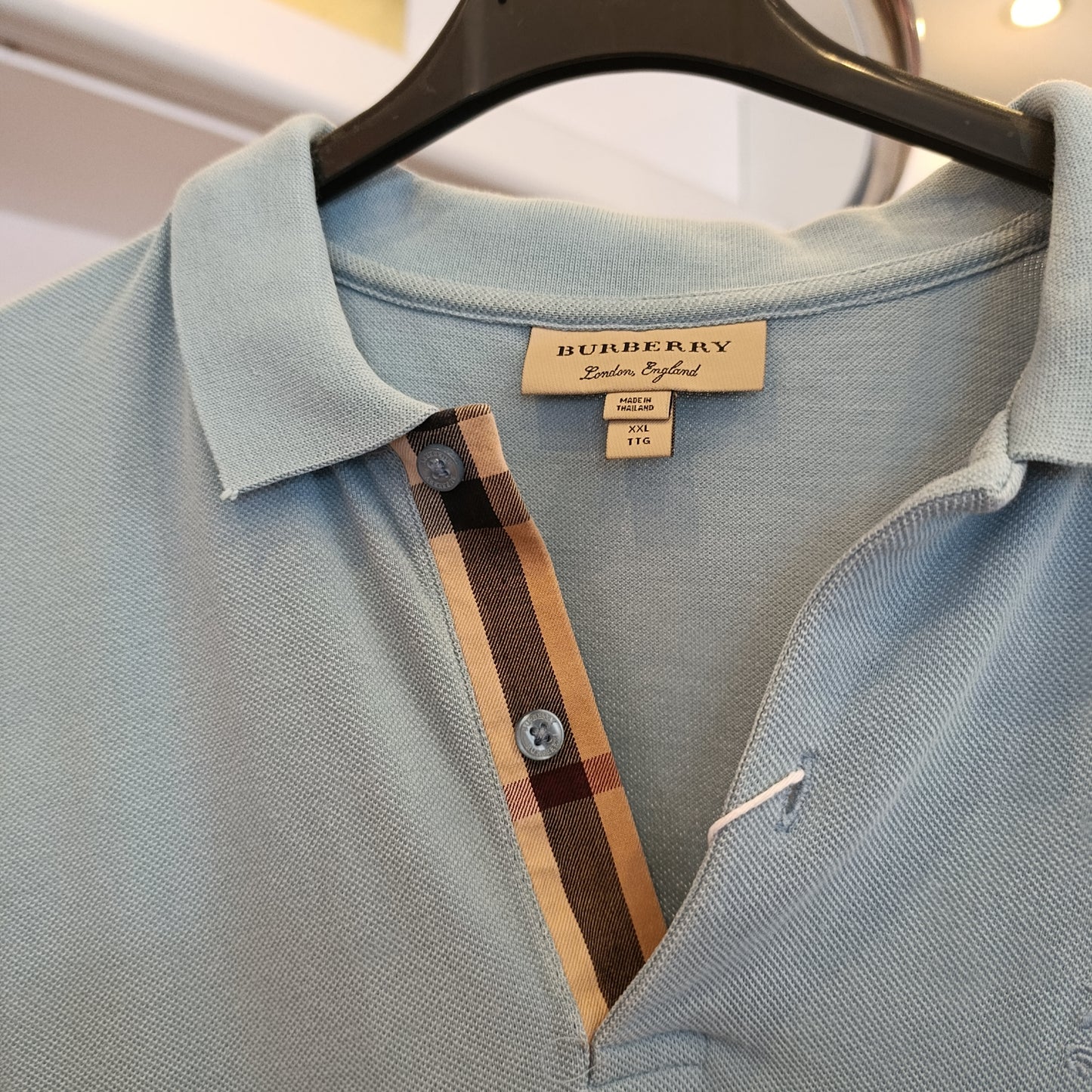 Polo Burberry tg XXL ristretta