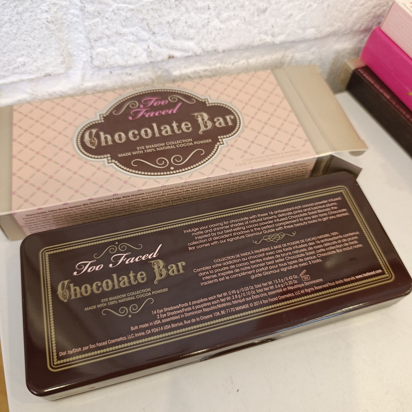 Palette too Faced chocolate bar