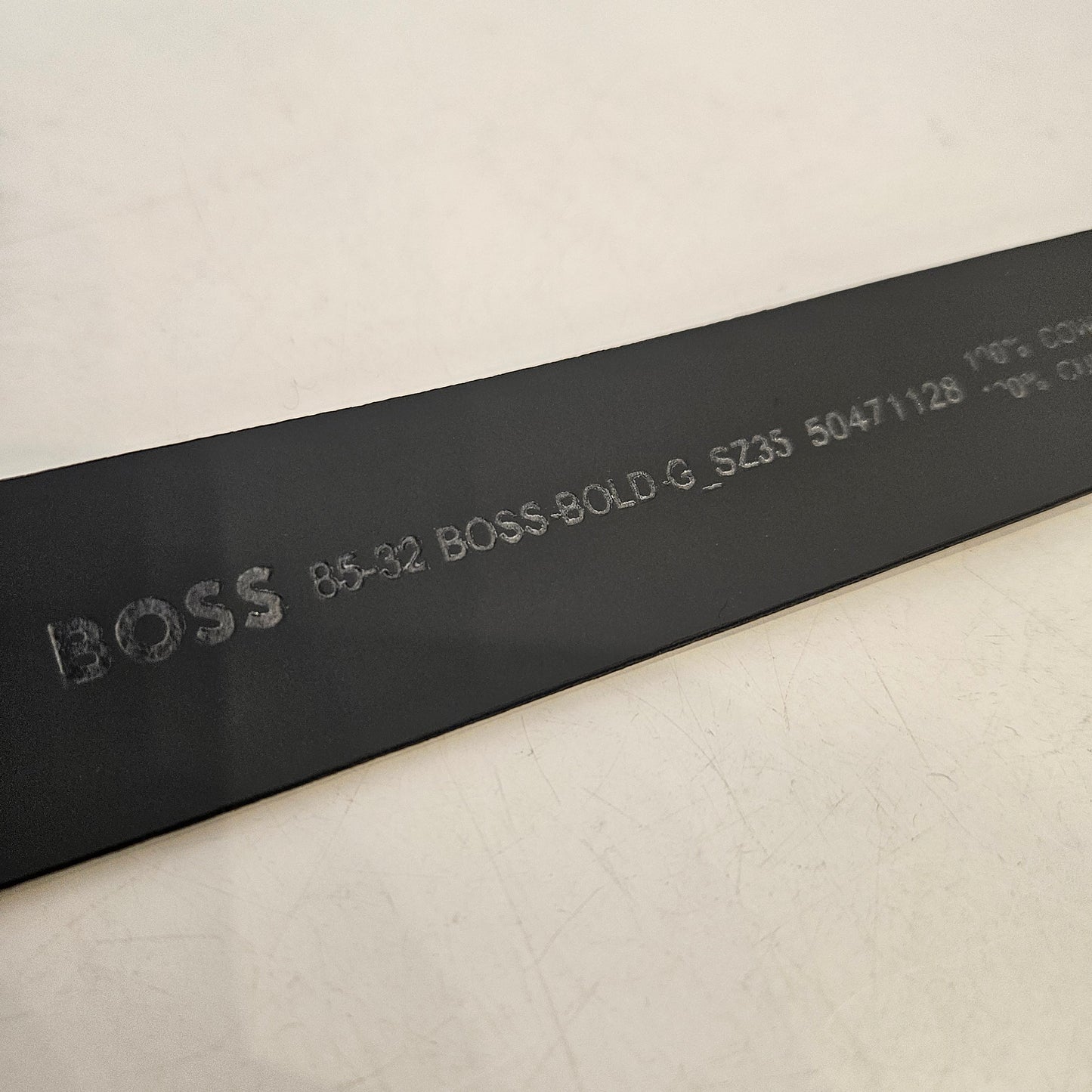 Cintura Boss fibbia loggata