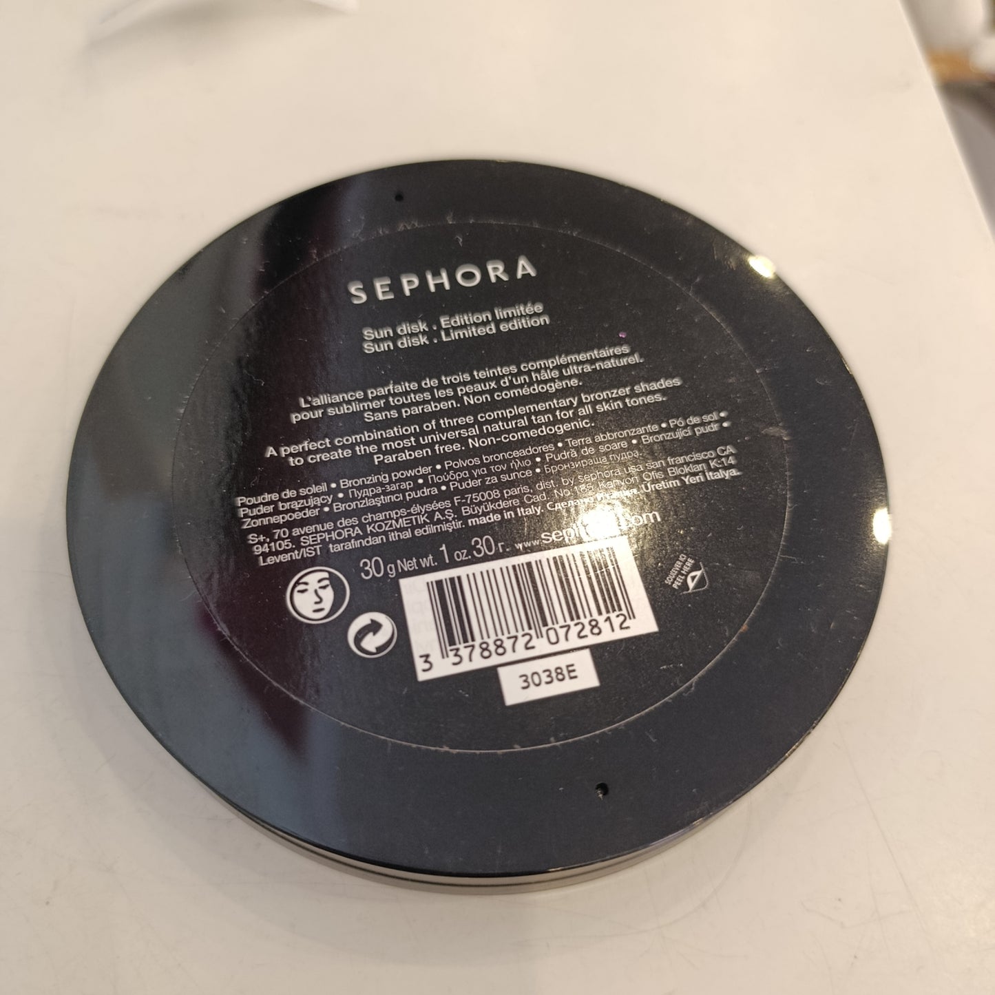Sephora sun disk