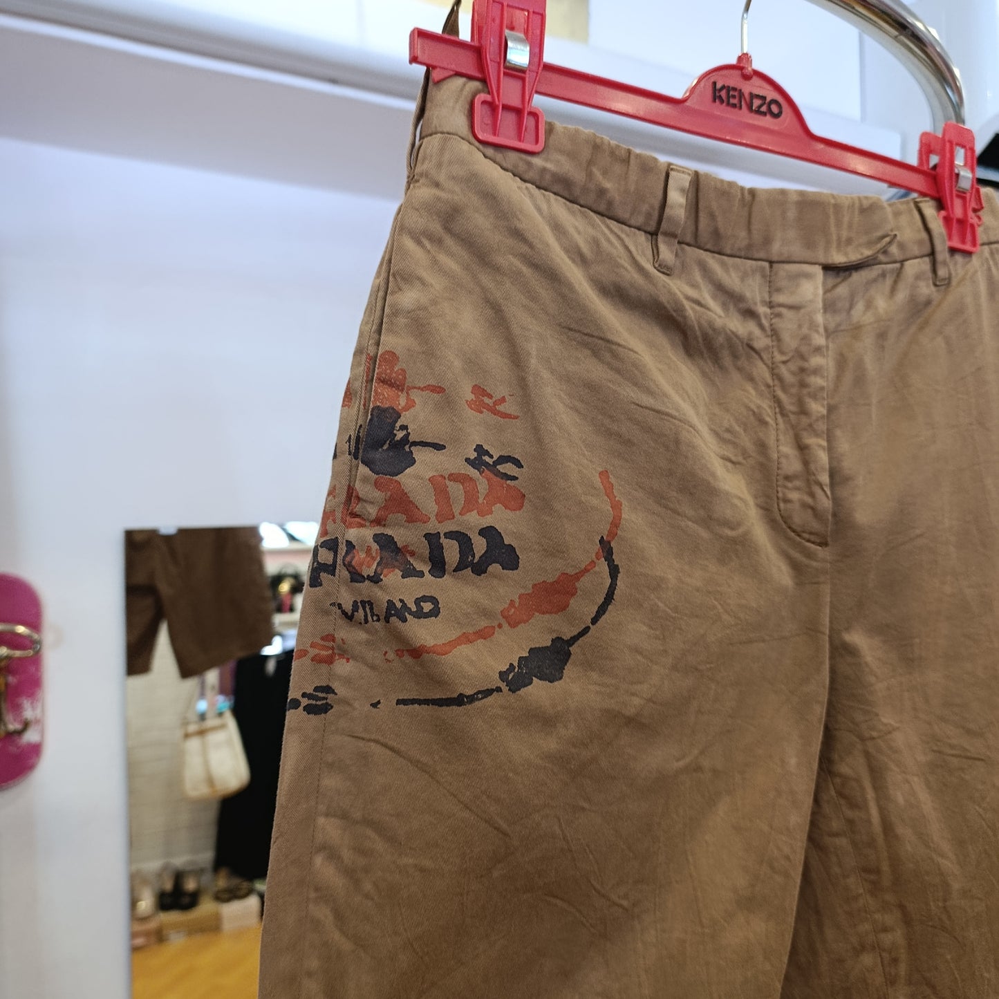 Pantaloncino Prada tg 44 beige
