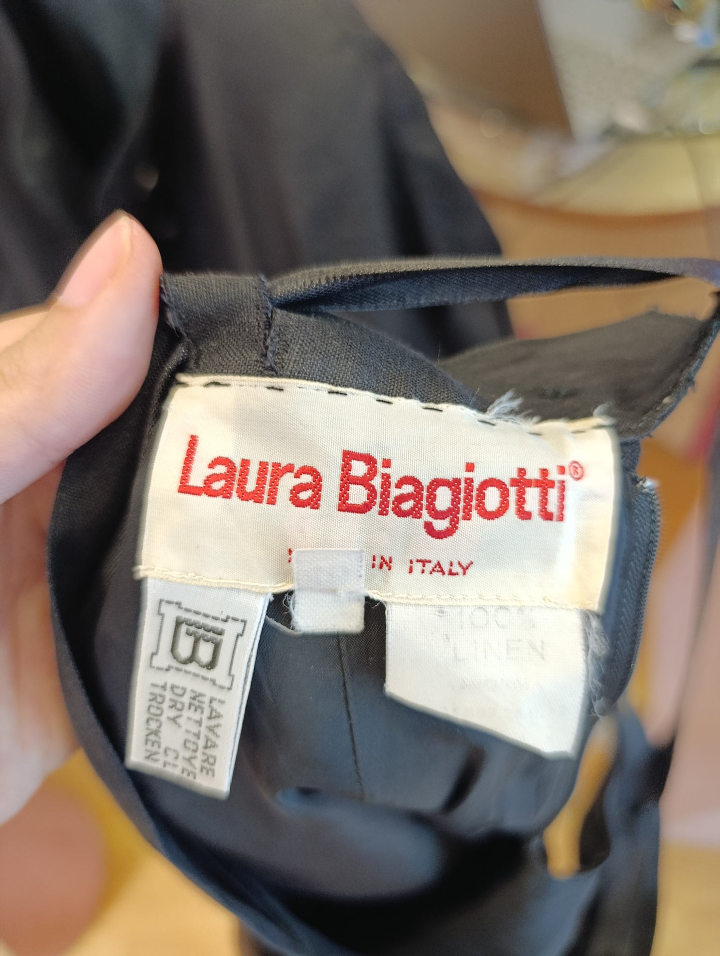 Tailleur laura Biagiotti tg 46 nero