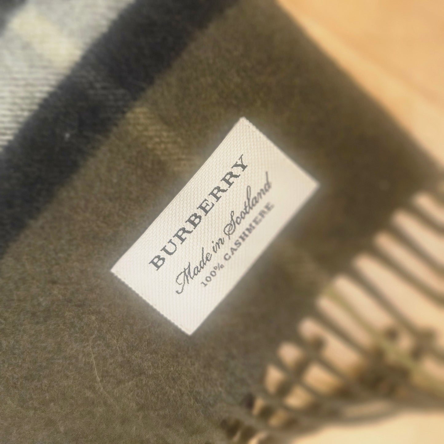 Sciarpa Burberry in cachemire