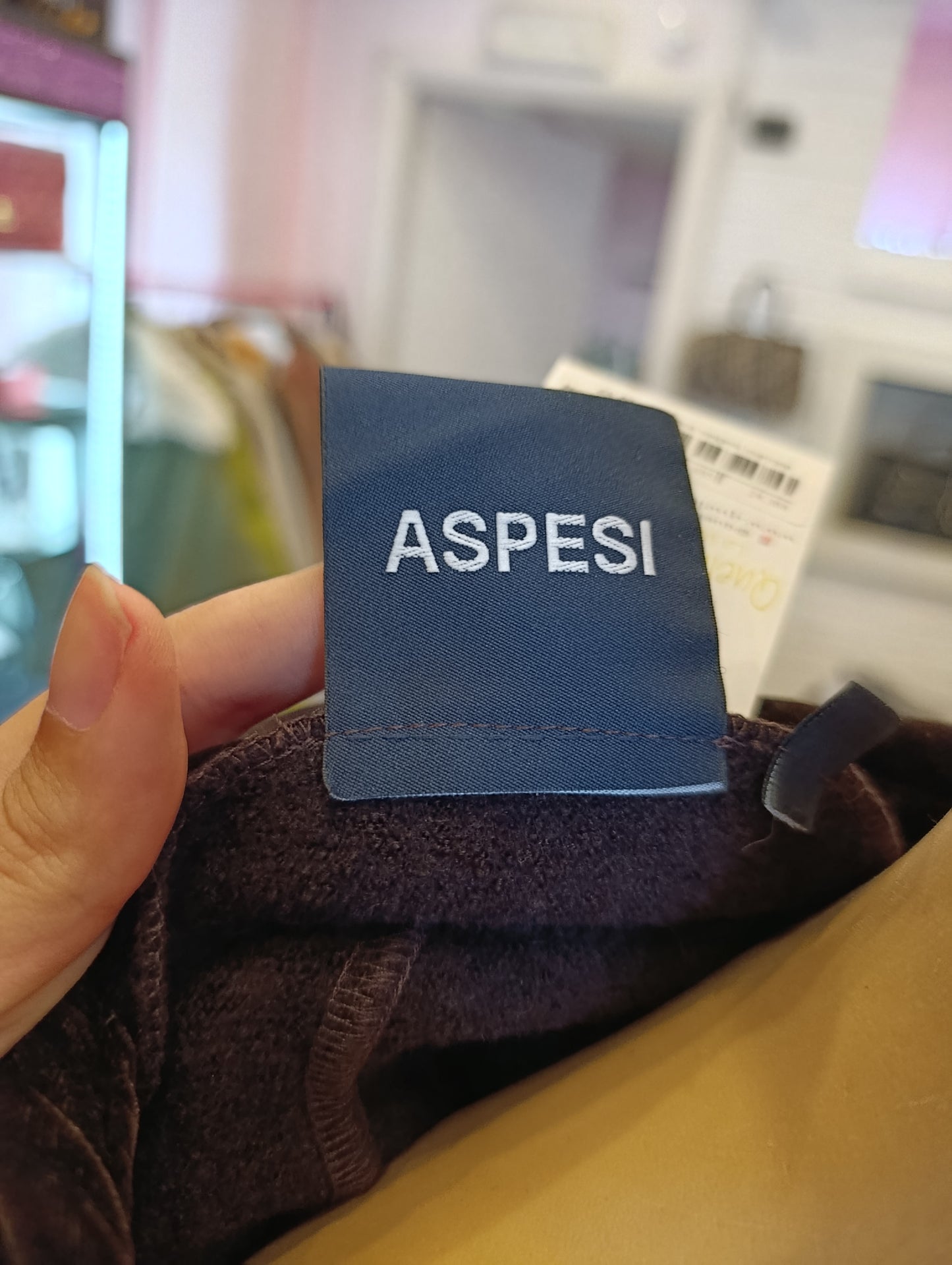 Blazer Aspesi tg 44 cioccolato