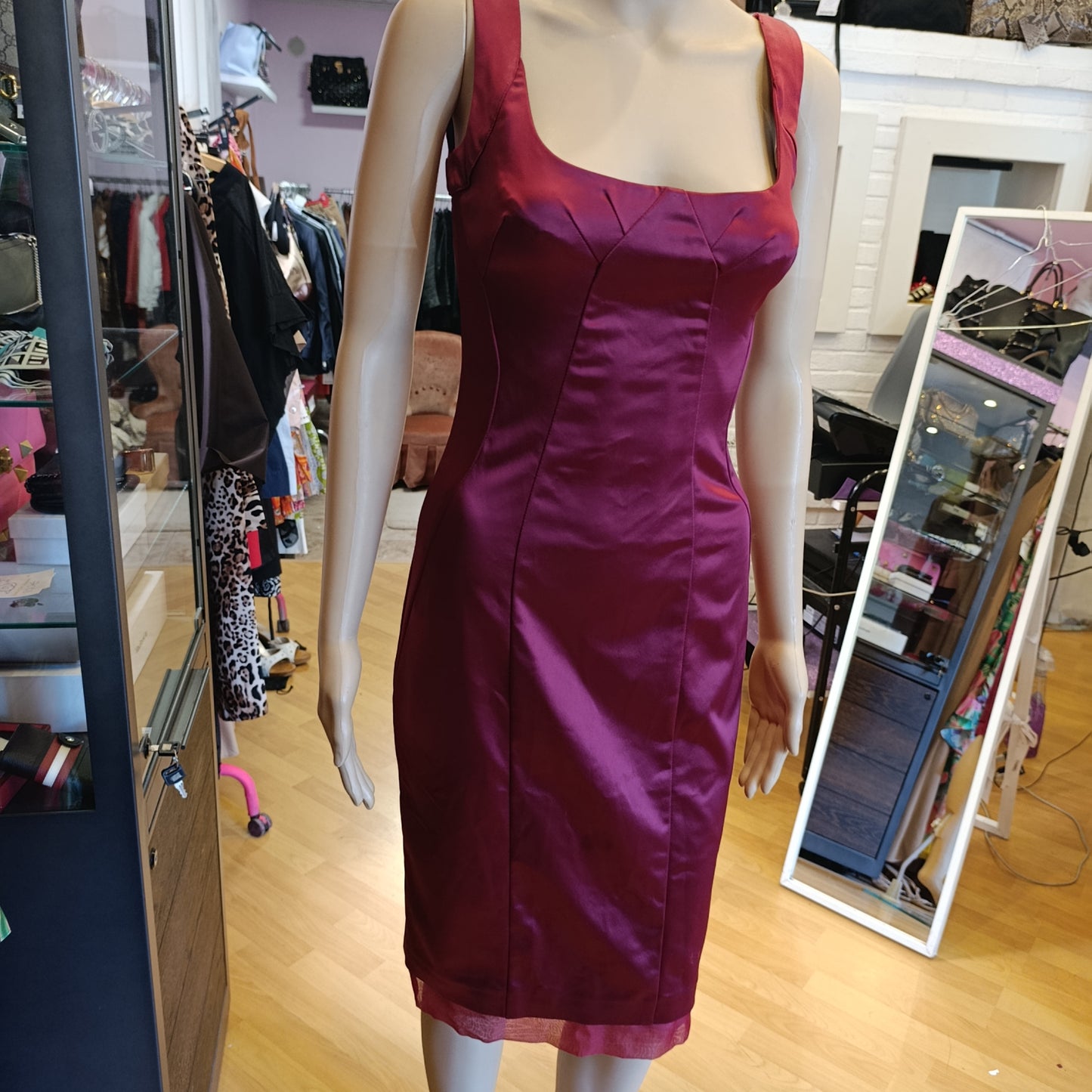 Abito Dolce&Gabbana tg 40 bordeaux