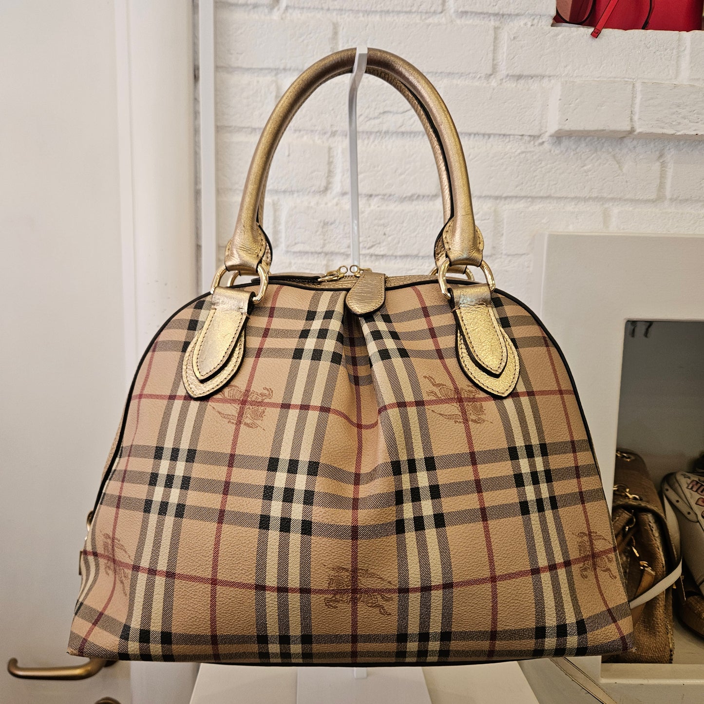 Borsa Burberry Haymarket Check