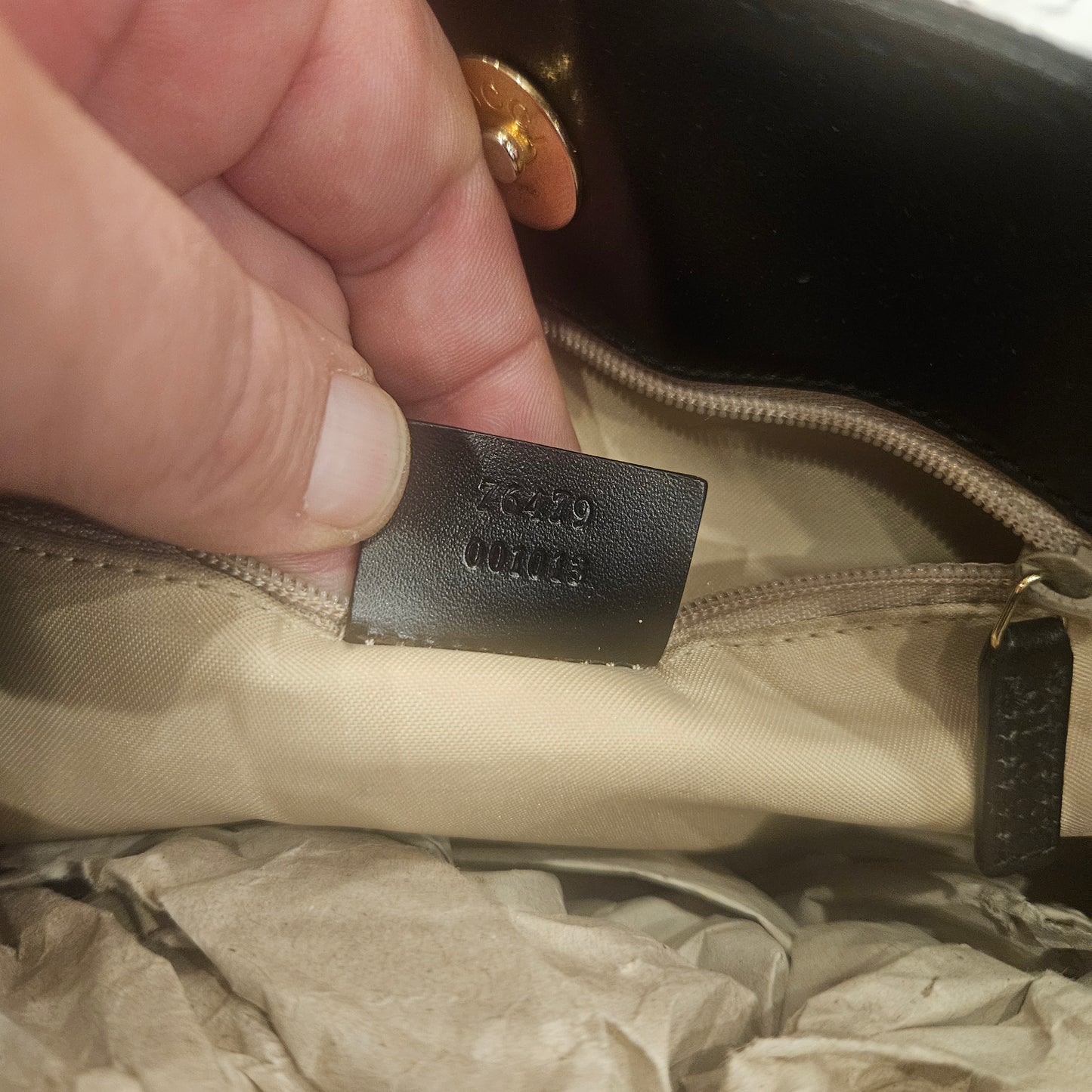 Borsetta in tela Gucci vintage