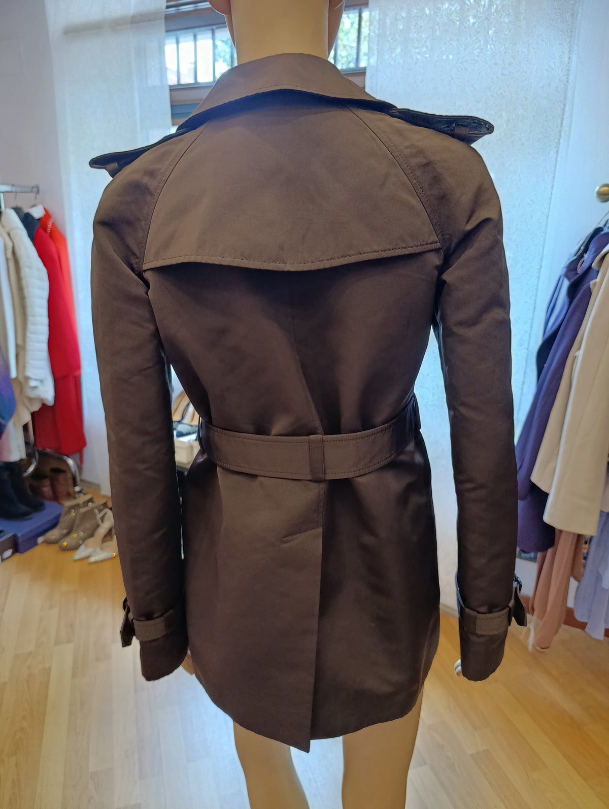 Trench Alberta Ferretti tg 42 marrone