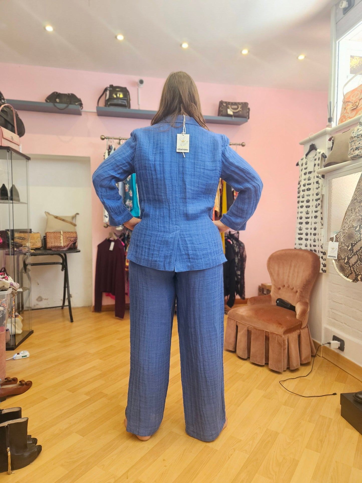 Completo Luisa spagnoli tg L in lino