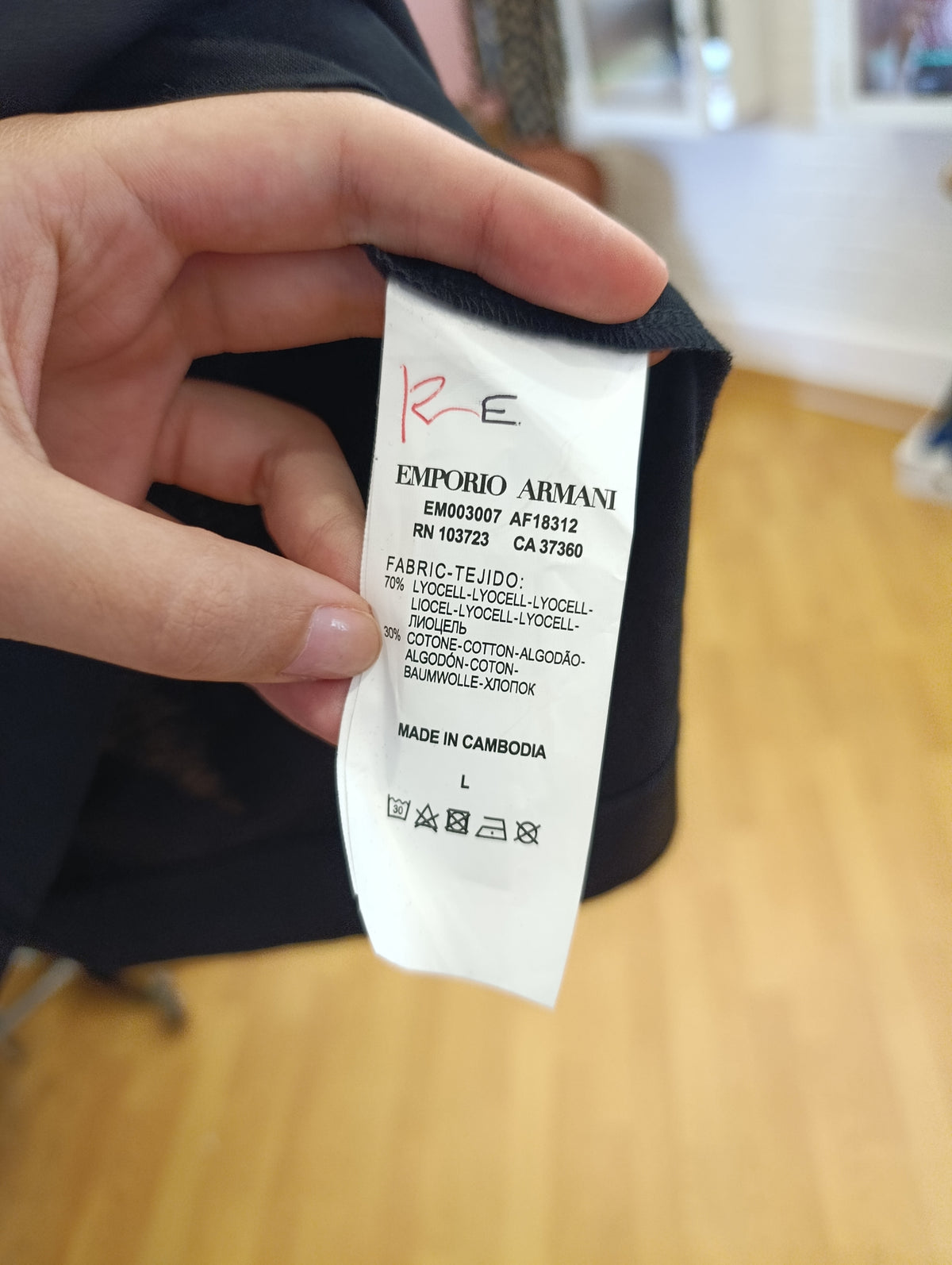 T-shirt emporio Armani nuova con cartellino tg L