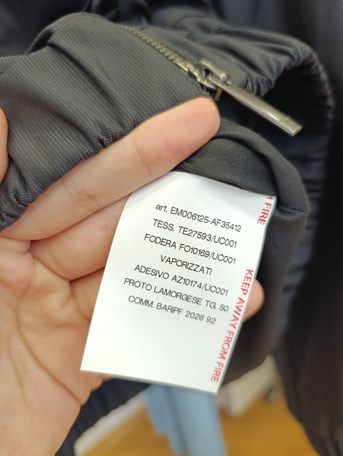 Giacca emporio Armani tg 50 nuova con cartellino
