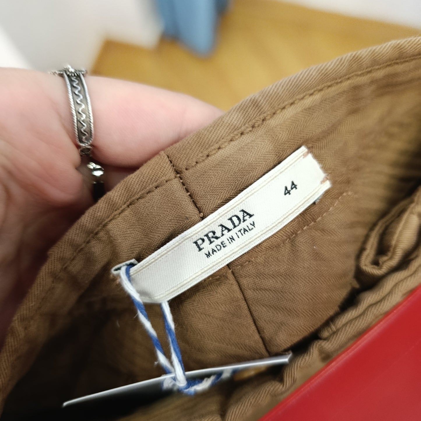 Pantaloncino Prada tg 44 beige