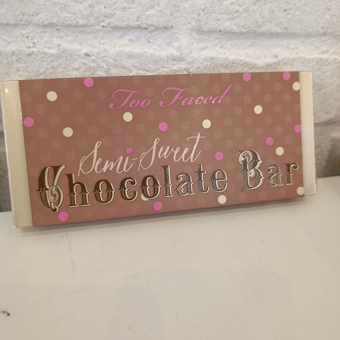 Palette too Faced semi-sweet chocolate bar