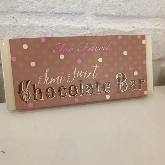 Palette too Faced semi-sweet chocolate bar