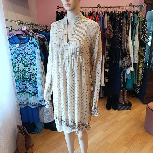 Abito twinset Simona barbieri tg 42/44 misto seta