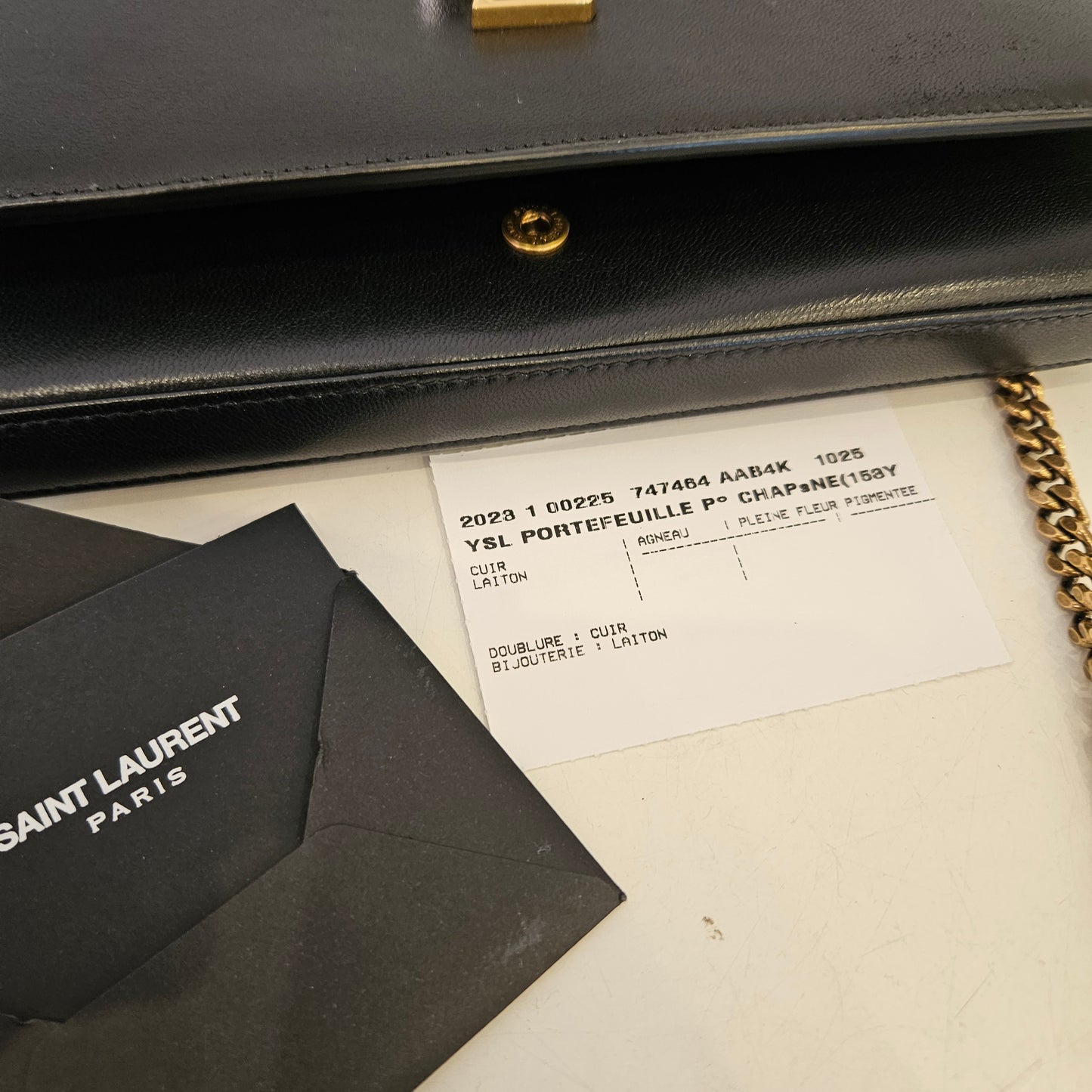 Pochette Saint Laurent Kate