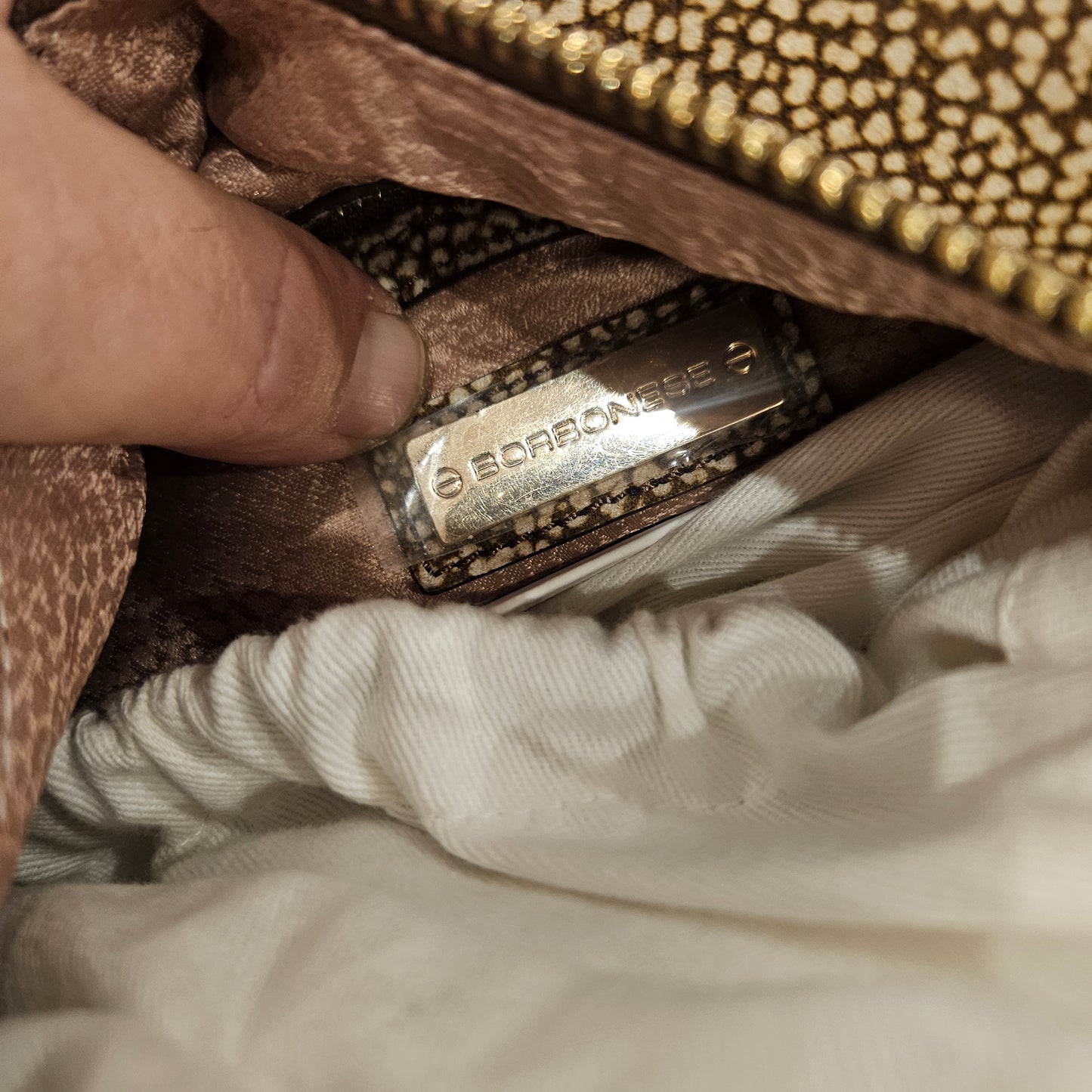 Borsa Borbonese in pelle