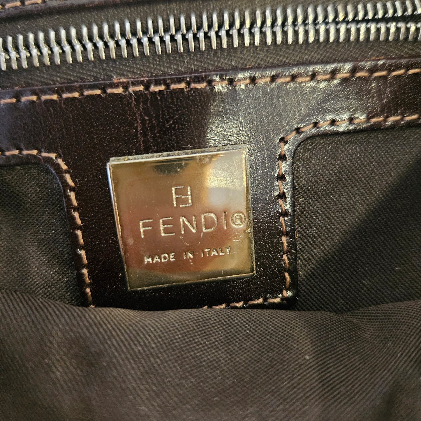Fendi Baguette canvas vintage
