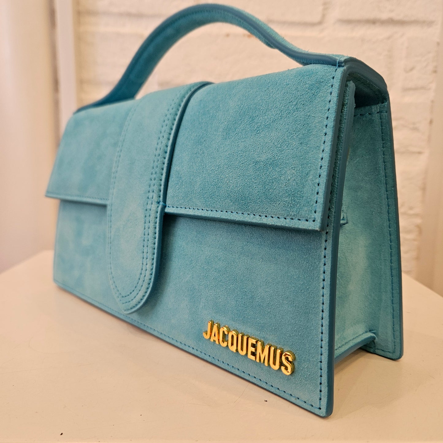 Jacquemus Le Bambino in suede