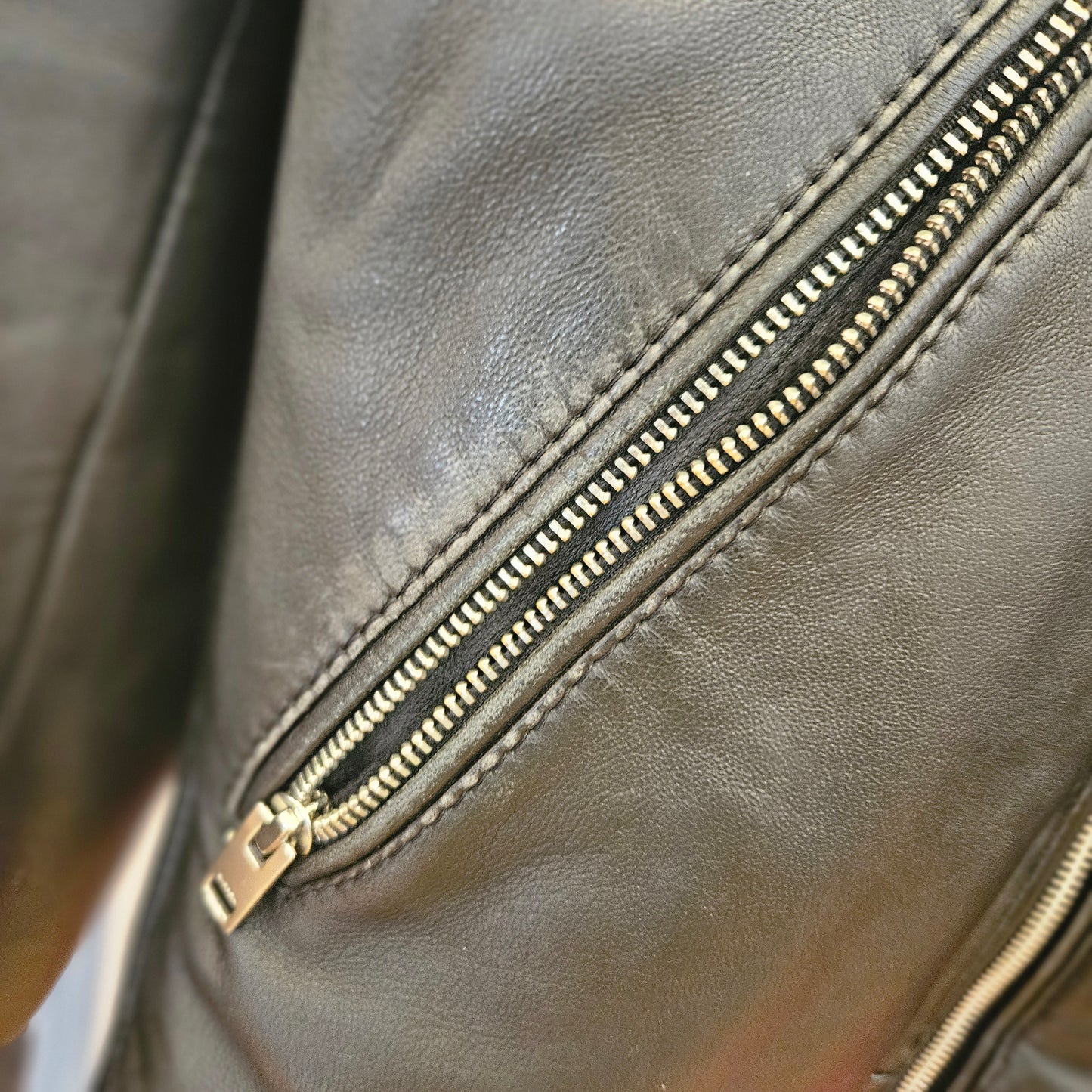 Giacca in pelle Diesel tg 50 maschile