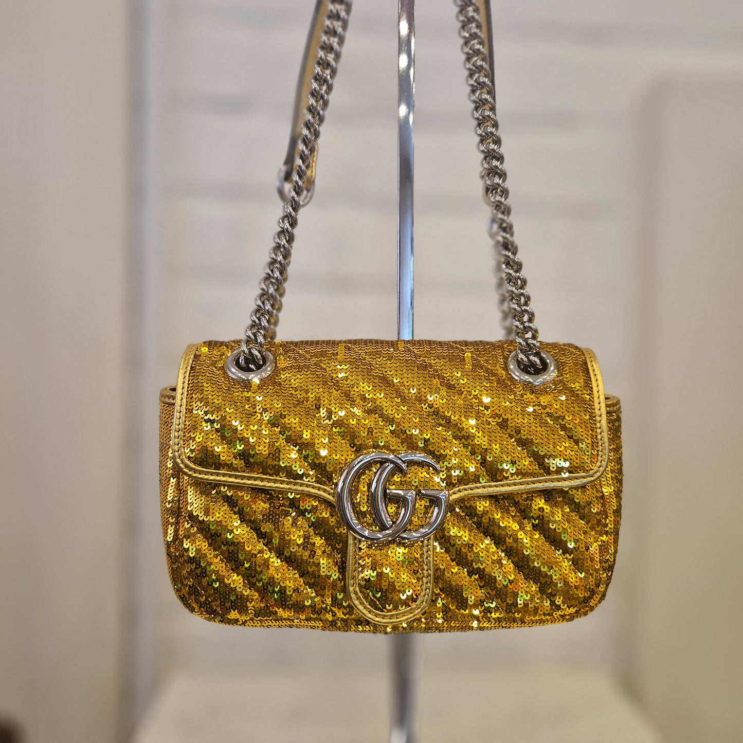 Gucci Marmont con pailettes