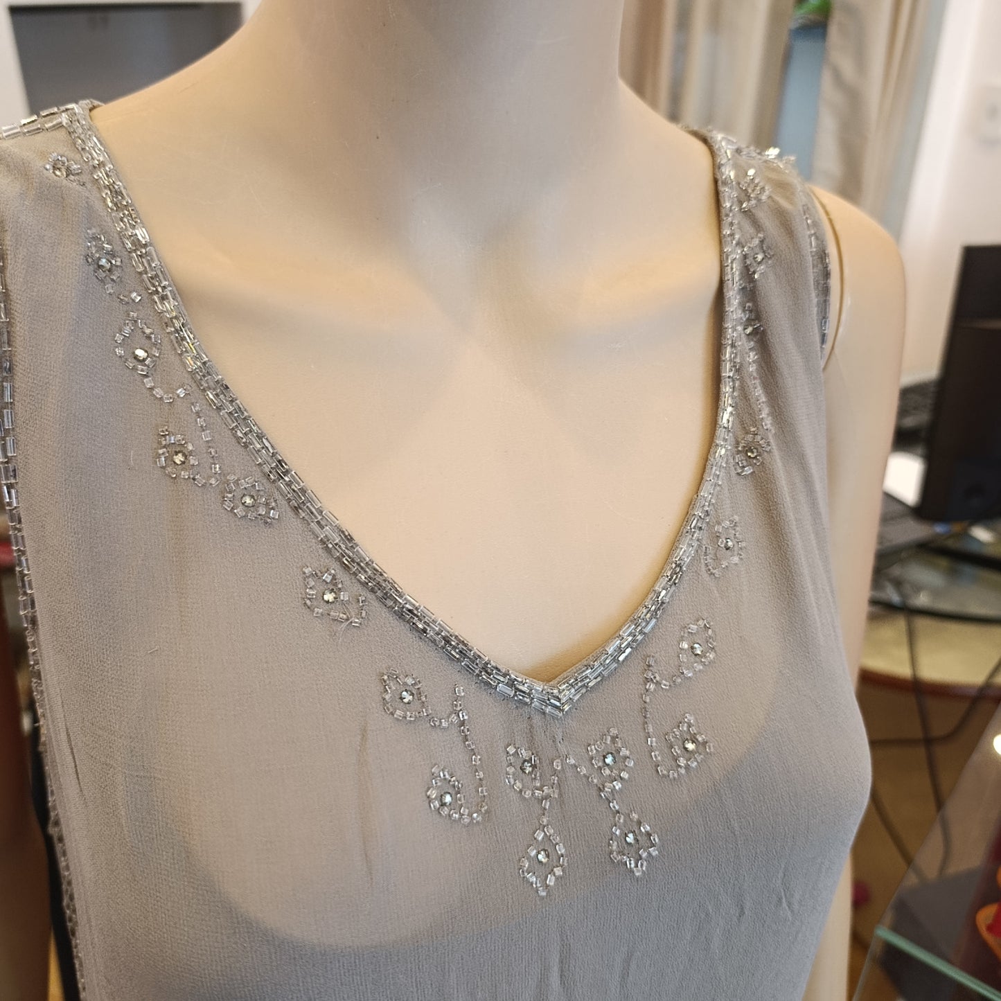 Abito DKNY tg 8 in seta
