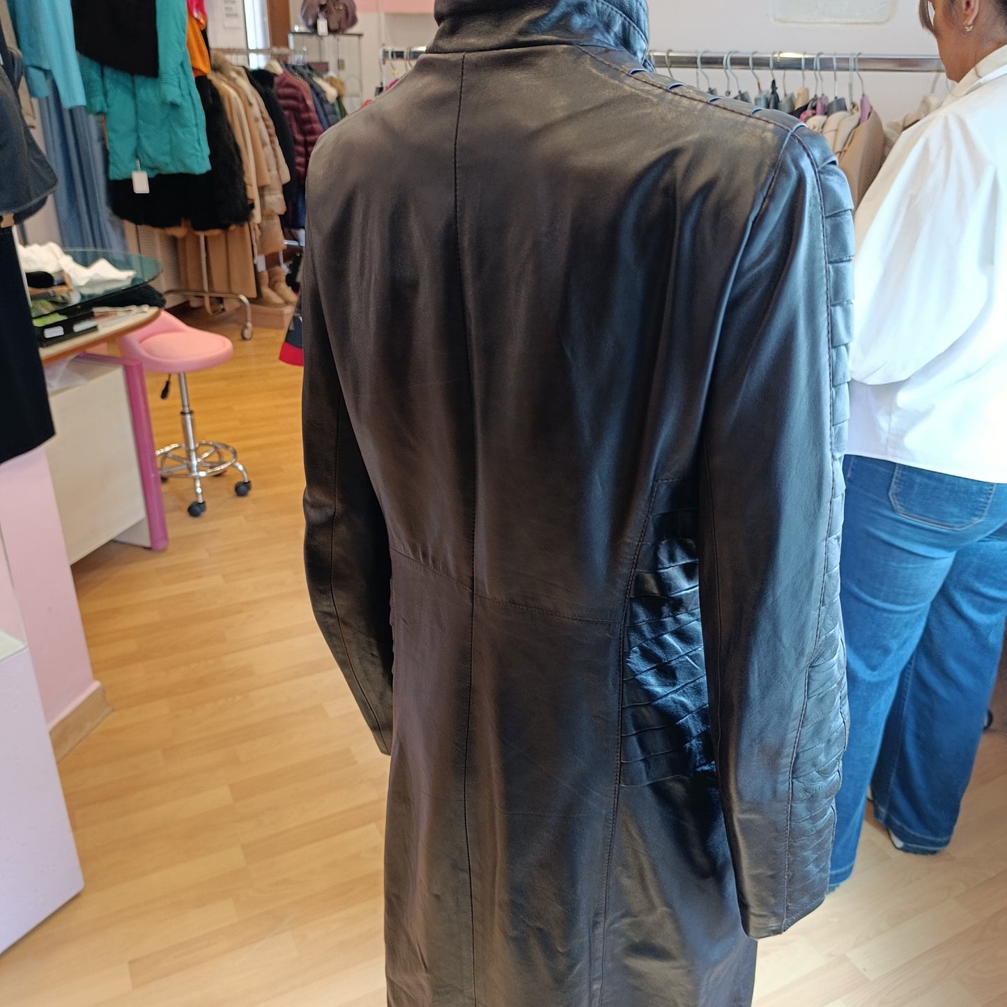 Trench in pelle Jean-louis scherrer tg 40