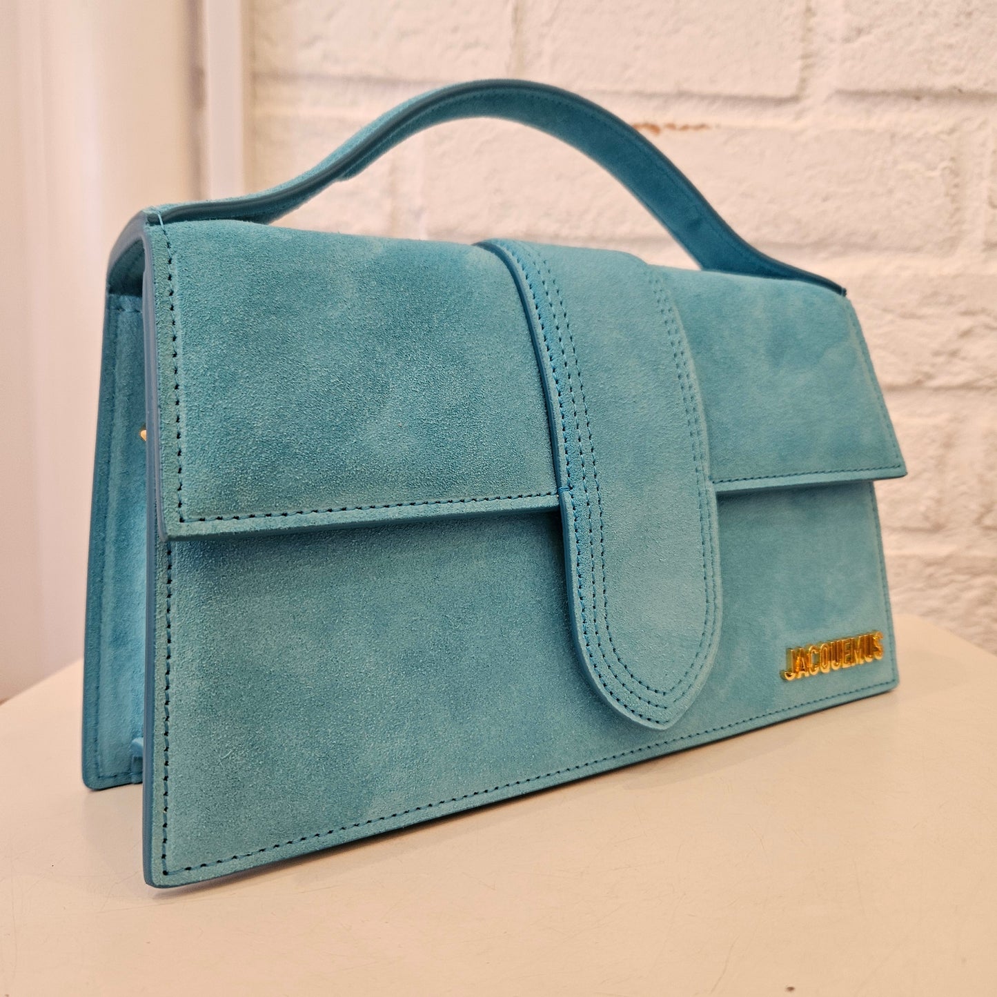 Jacquemus Le Bambino in suede