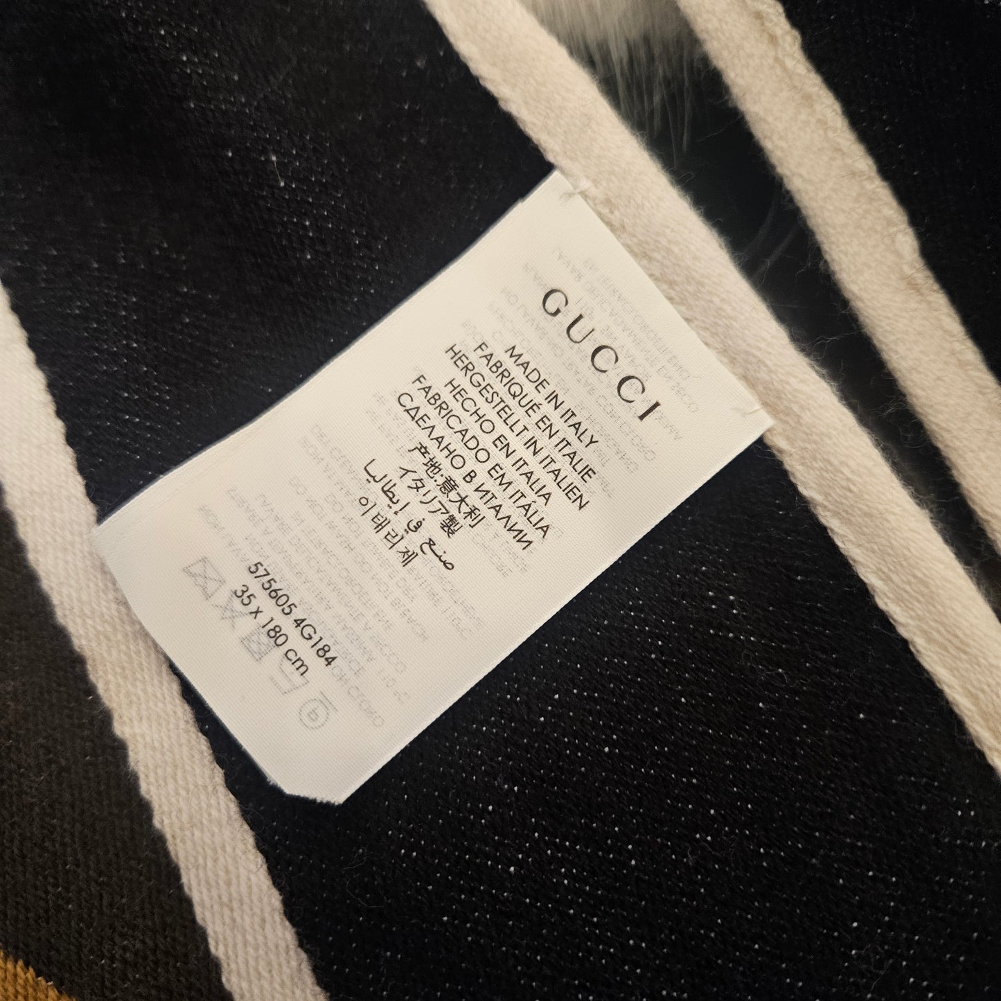 Sciarpa Gucci monogram