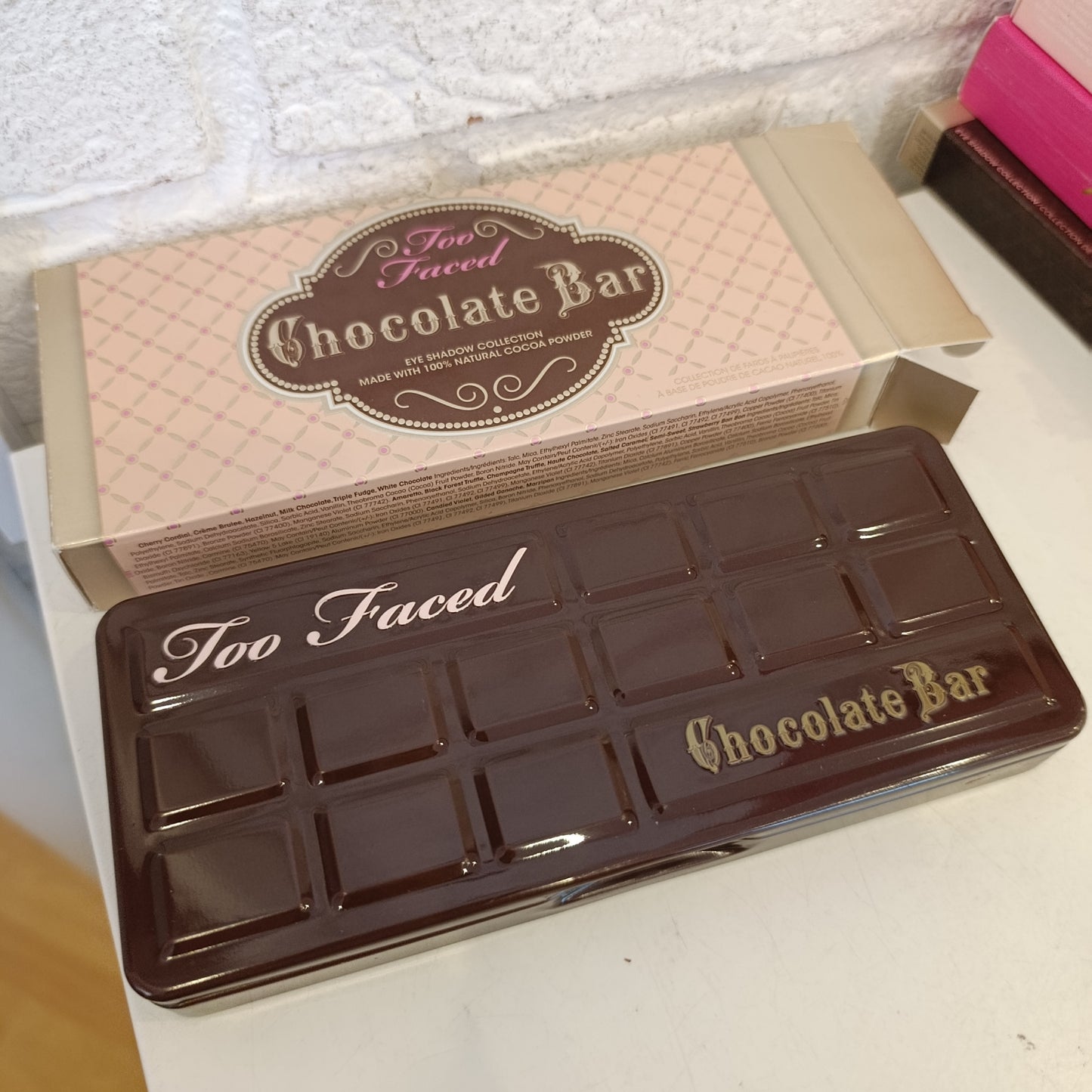 Palette too Faced chocolate bar
