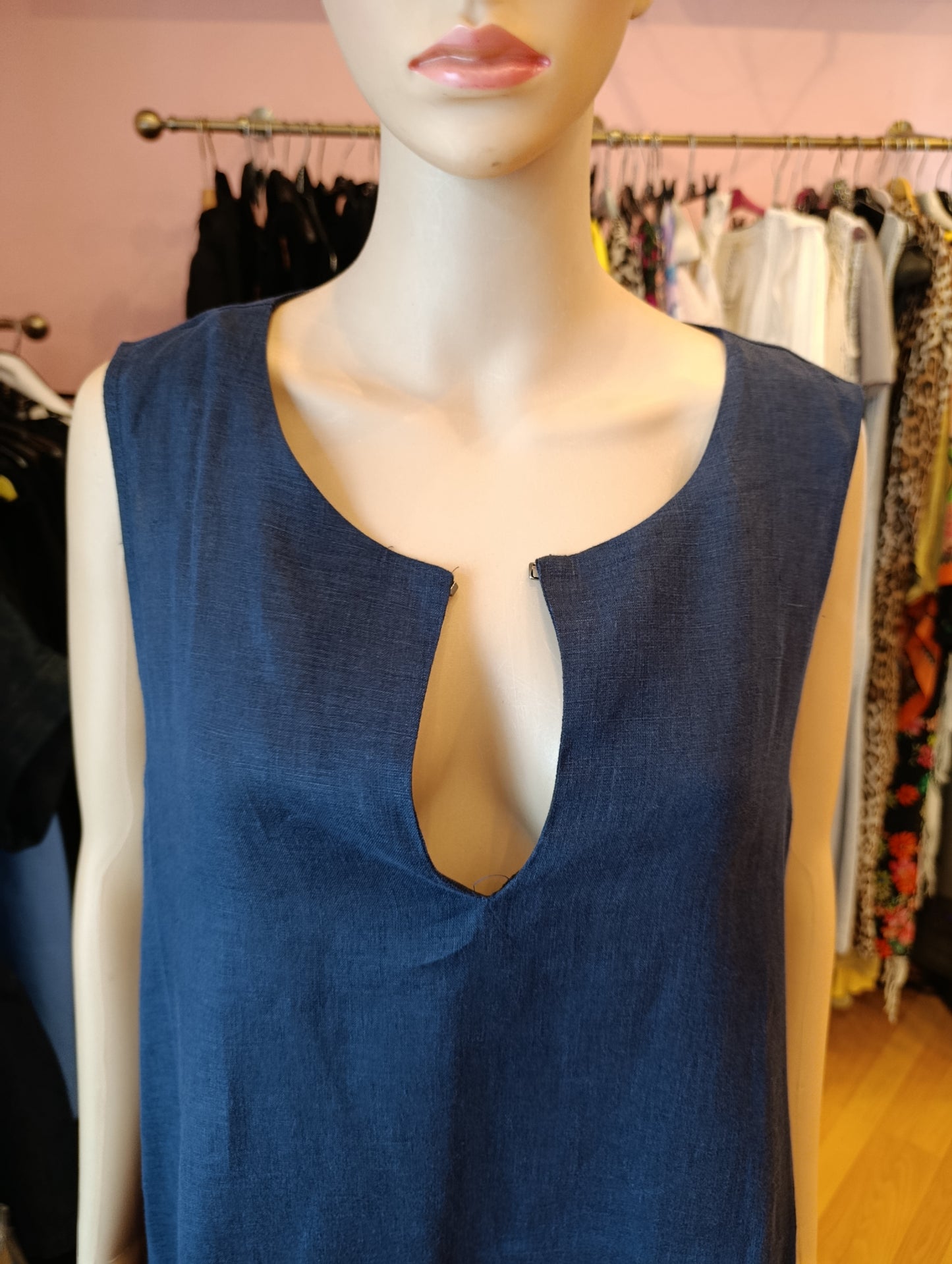 Abito Elena Mirò tg 50 blu