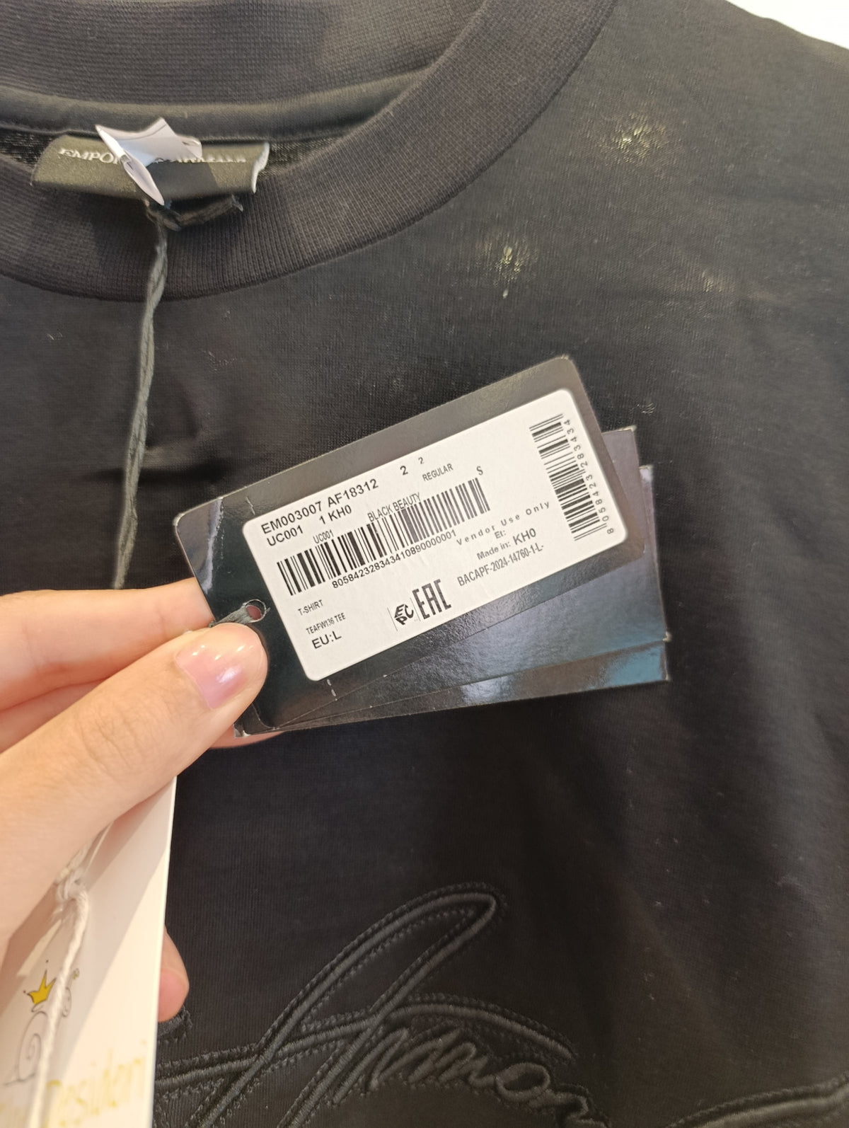 T-shirt emporio Armani nuova con cartellino tg L
