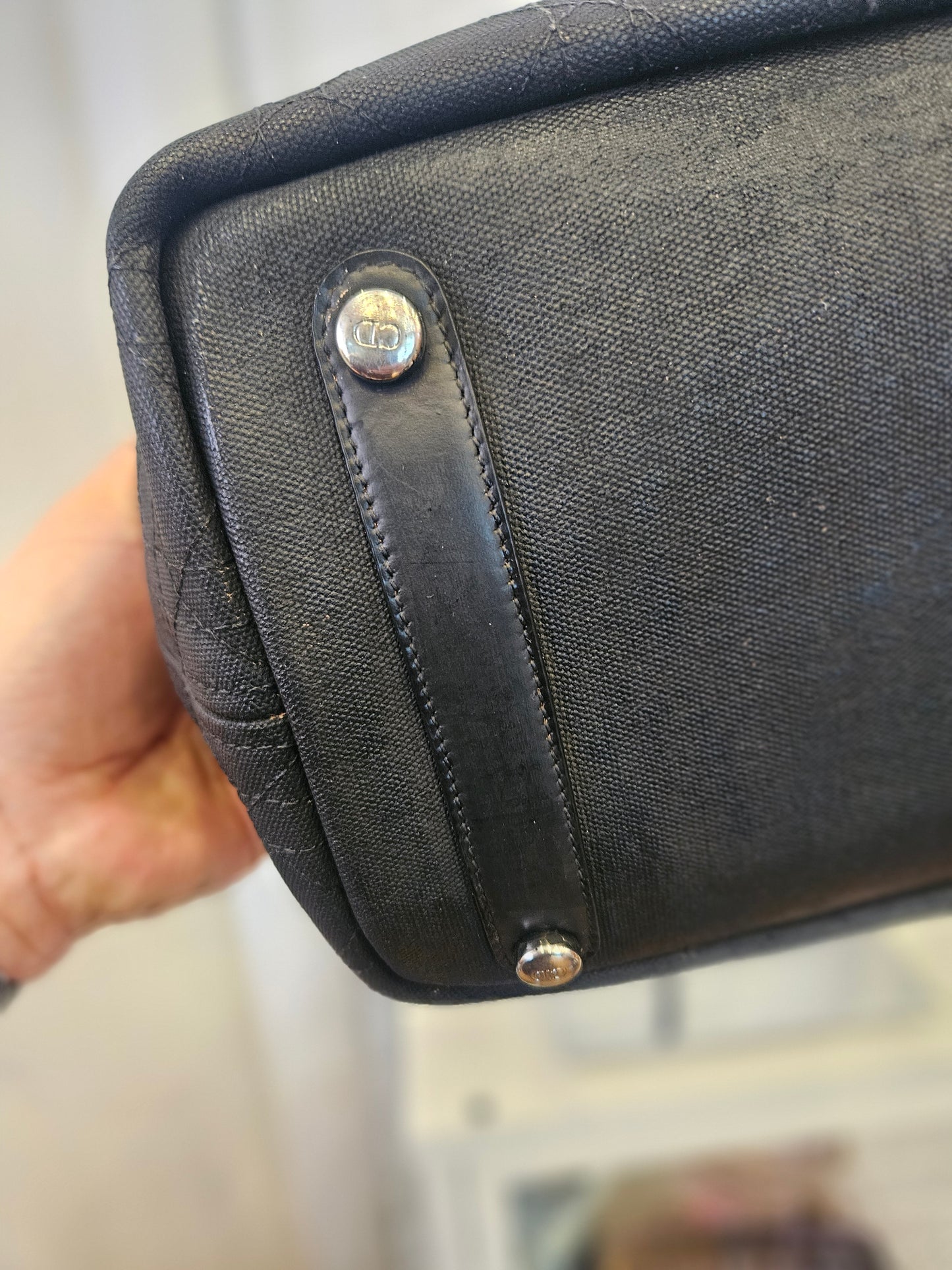 Borsa Dior riverniciata