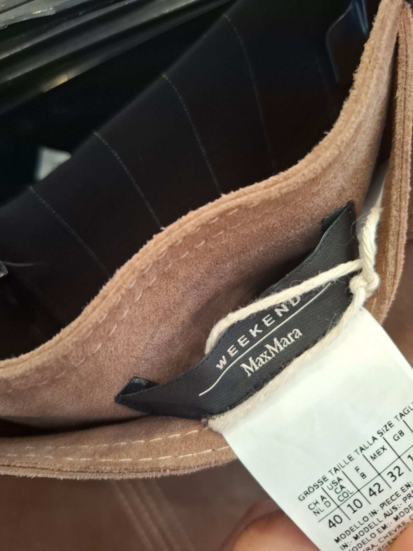 Gonna MaxMara pelle tg 44