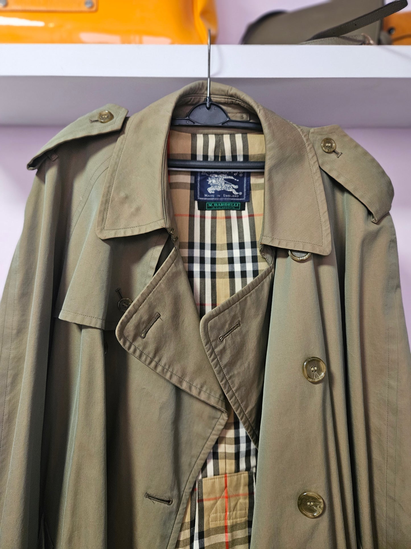 Trench vintage Burberry tg 52