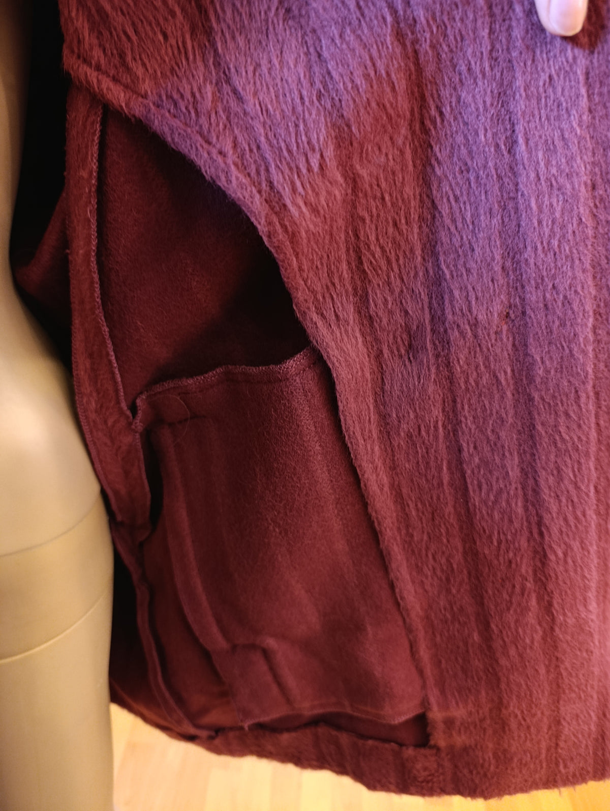 Cappotto Fendi bordeaux tg L/XL vintage