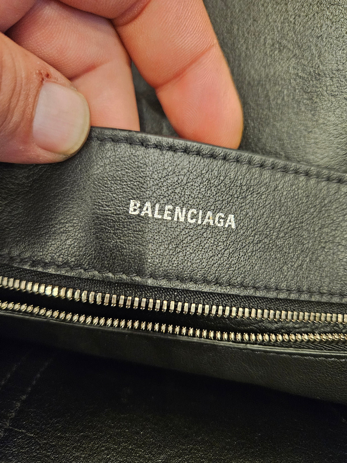 Tote bag Balenciaga in pelle