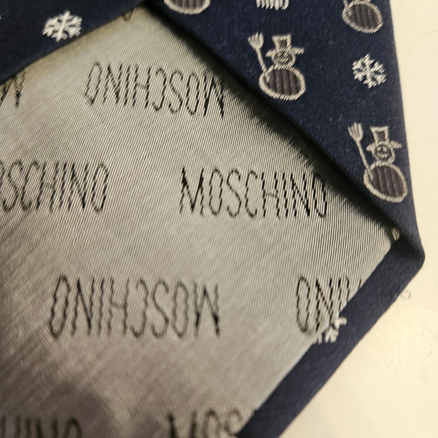 Cravatta Moschino in seta