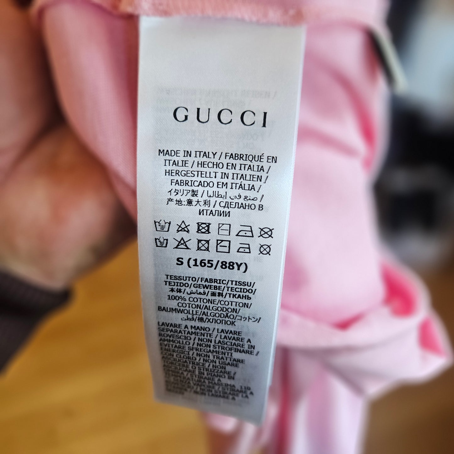 T shirt Gucci tg S nuova
