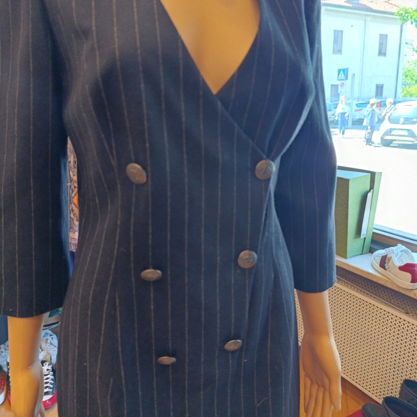 Abito Pierre balmain tg 38 gessato