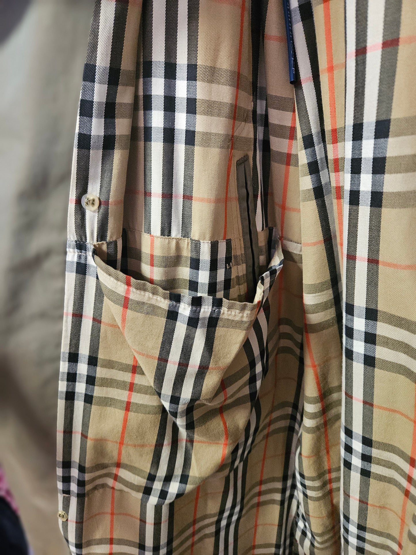 Trench vintage Burberry tg 52