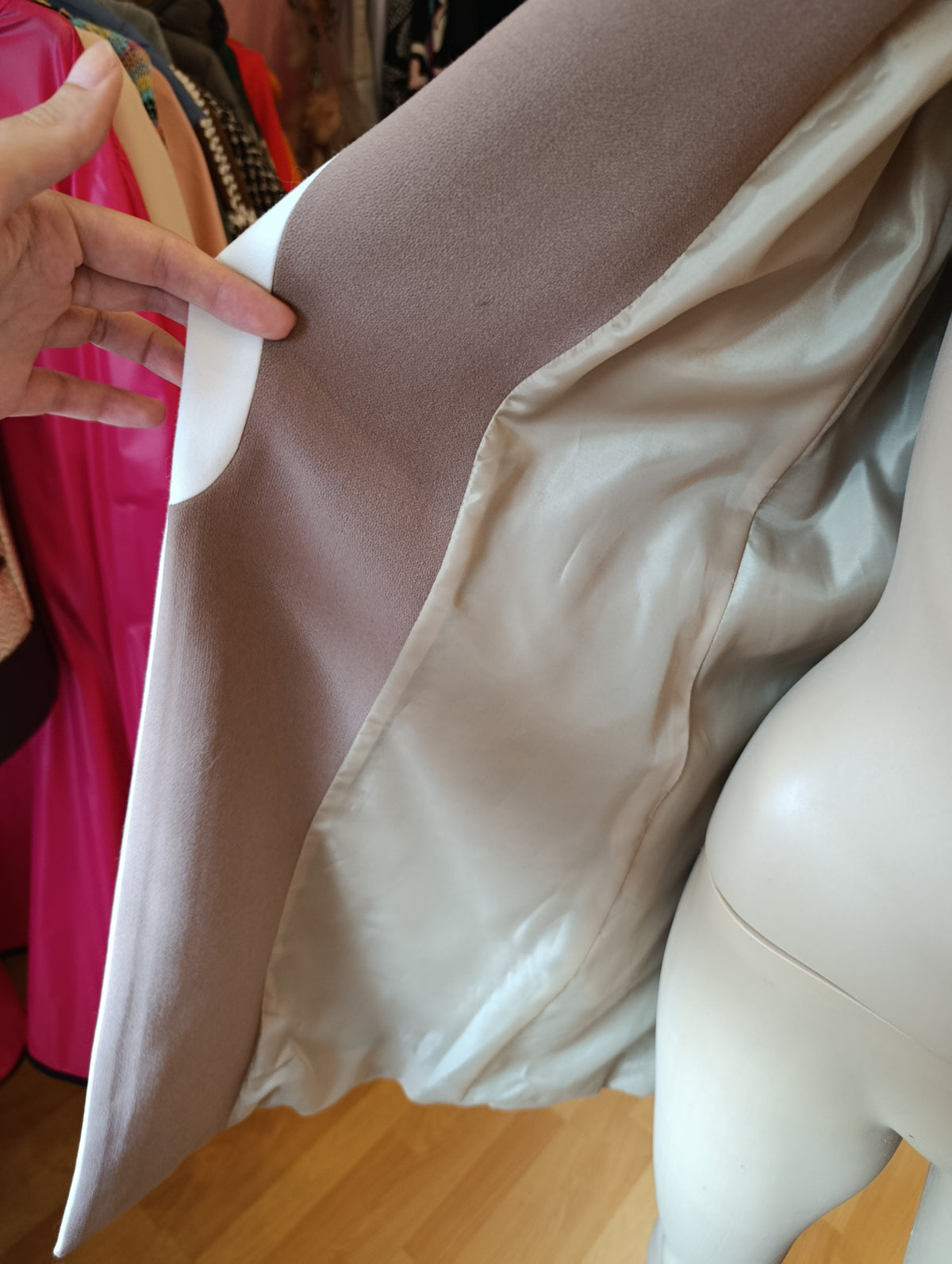 Cappottino beige Toy g tg 40