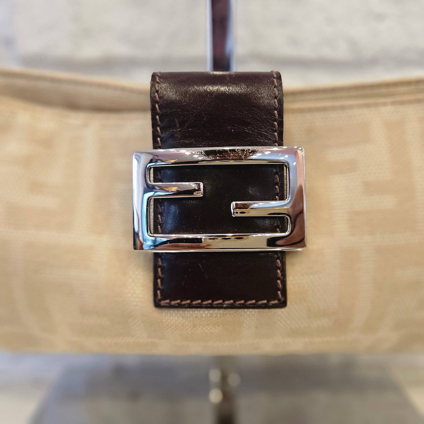 Fendi Baguette canvas vintage